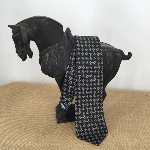 BELISI Men’s Hand Made Silk Tie - Picture 1 of 4